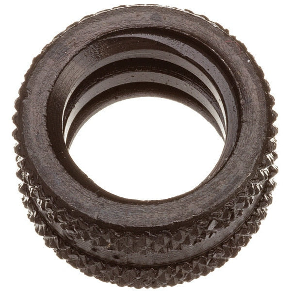 Nut, Serrated For Jaw Texture, Steel Jaw