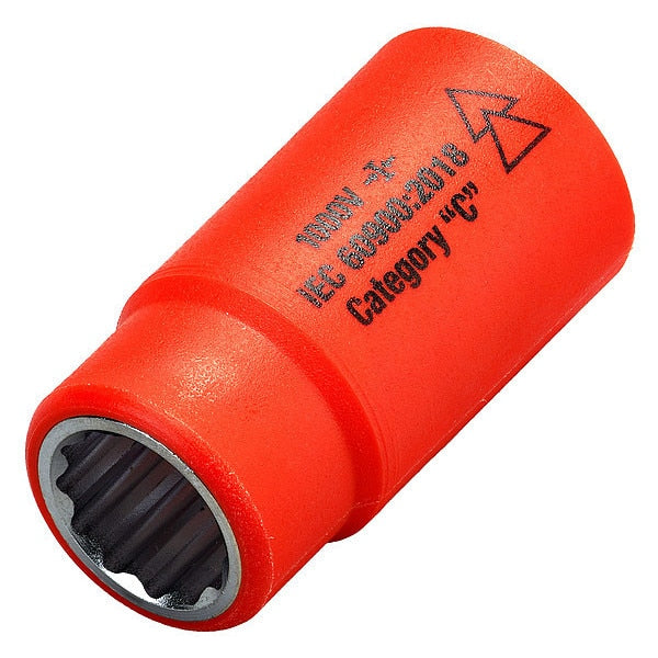 1/2 in Drive Insulated Socket 9/16 in