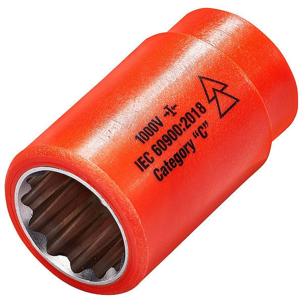 1/2 in Drive Insulated Socket 3/4 in