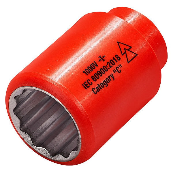 1/2 in Drive Insulated Socket 7/8 in