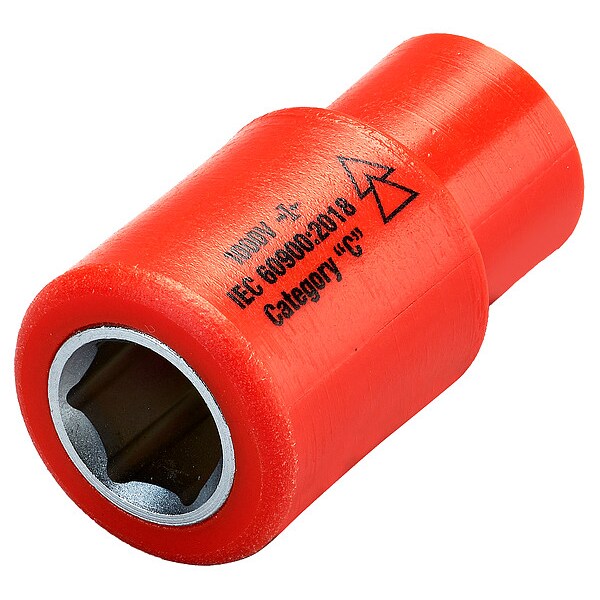 1/4 in Drive Insulated Socket 11 mm, 7/16 in