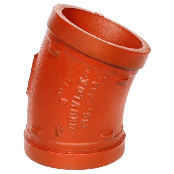 22.5 Elbow, Ductile Iron, 1 1/4 in