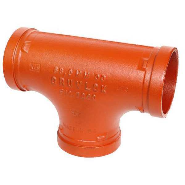 Tee, Ductile Iron, 1 1/2 in, Class 150