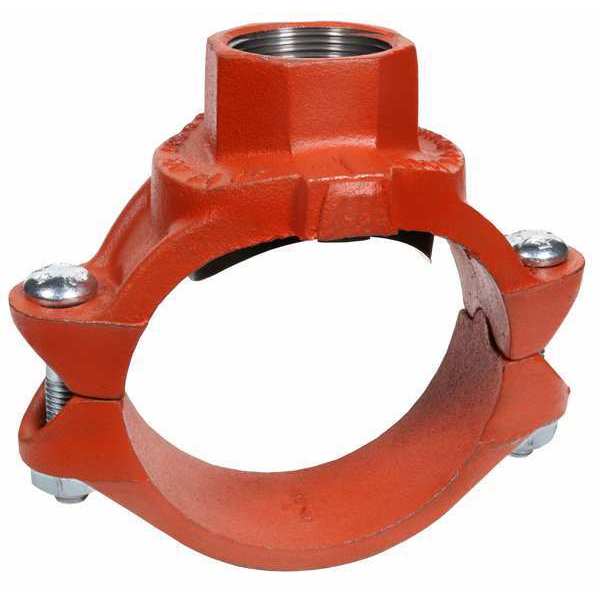 Clamp-T w/ FNPT Branch, 8x2