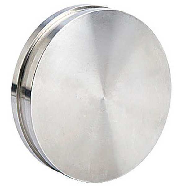 Round Cap, 304 SS, 2 in, For 10 Pipe SCH