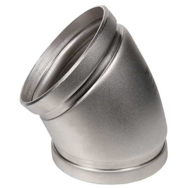 90 Long Radius Elbow, 304 SS, 1 1/2 in