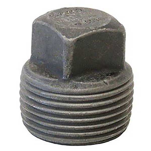 Square Head Plug, Forged Steel, 3/8 in