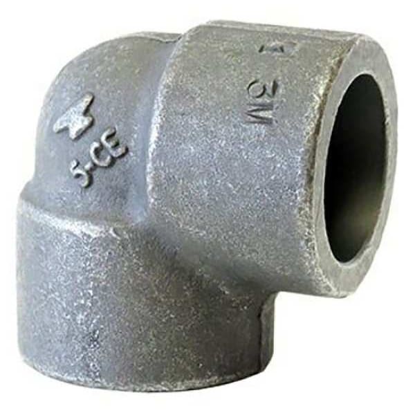 Black Forged Steel 90 Degree Elbow Class 3000