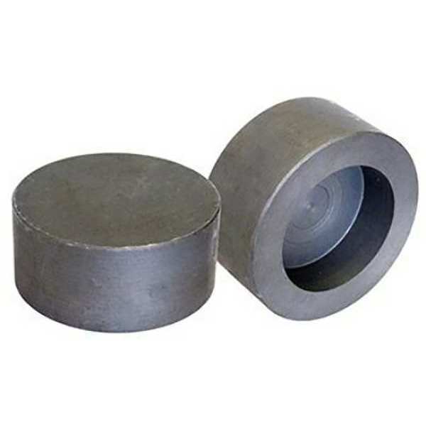 Round Cap, Forged Steel, 1 1/2