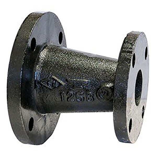 Concentric Coupling, Cast Iron, 5 x 4 in