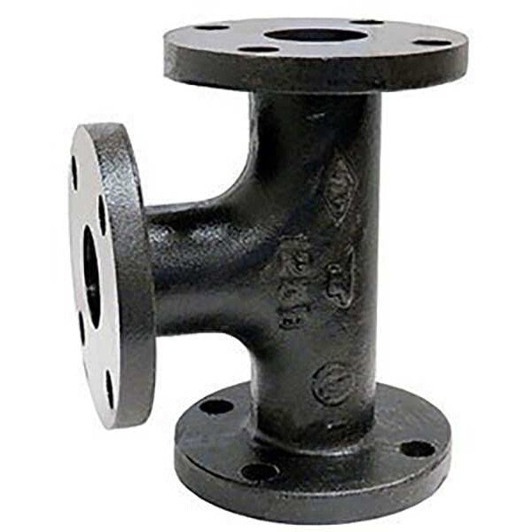 Tee, Cast Iron, 6 x 6 x 3 in, Class 125