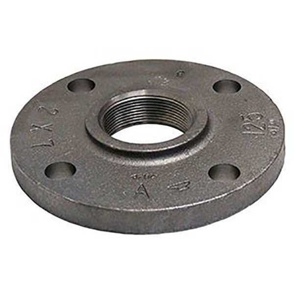Flange, Threaded, Cast Iron, 2