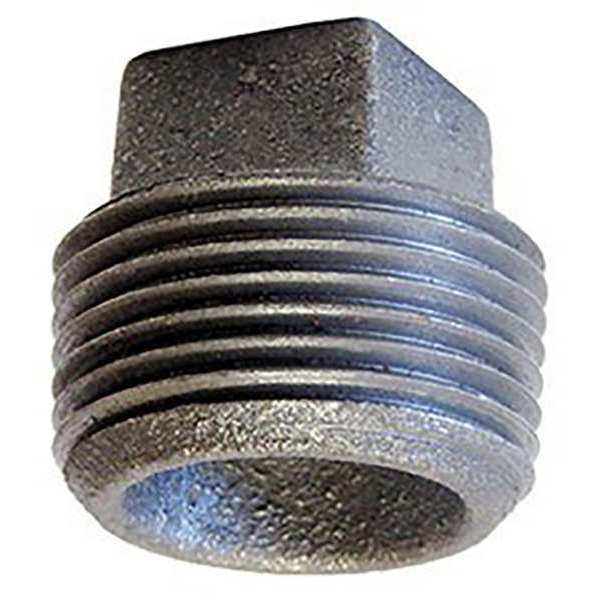 Hex Head Plug, Cast Iron, 3/4