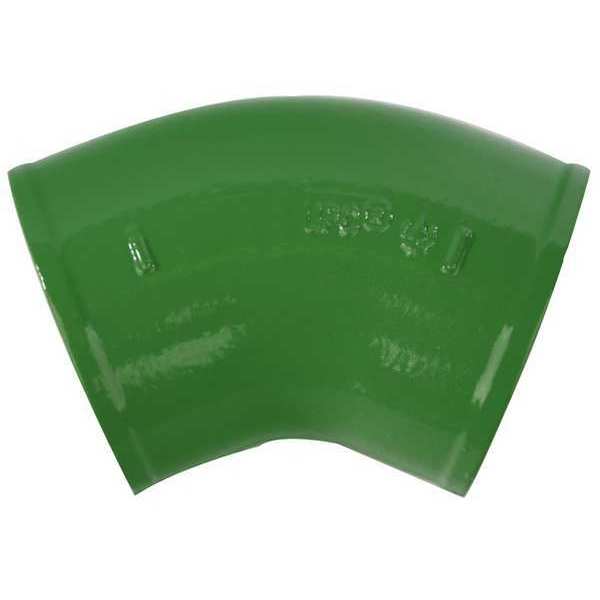 45 Bend, Cast Iron, 1 1/2 in, Socket