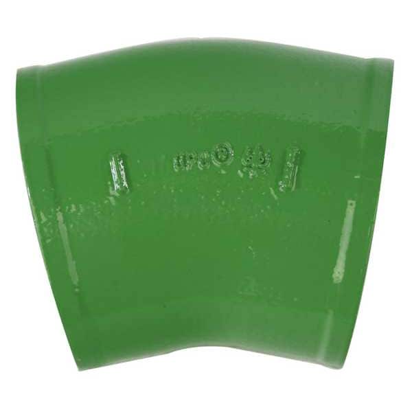 22.5 Bend, Cast Iron, 6 in, Socket