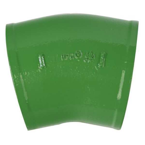 22.5 Bend, Cast Iron, 2 in, Socket