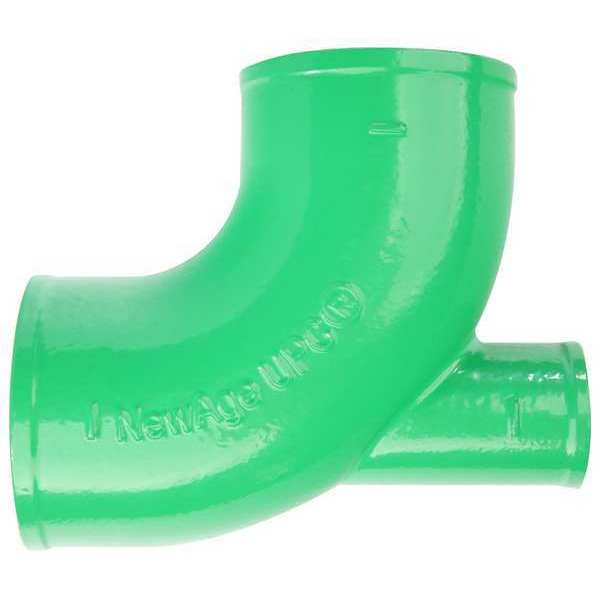 90 Bend, Cast Iron, 4 in Pipe Size, Socket