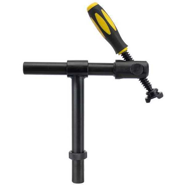 T-Post Pipe Clamp, 9.8 in H, 4.3 in L