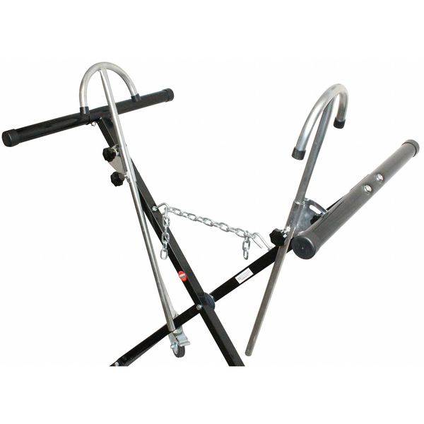 Folding Bumper Stand, 200 lb Load Cap.
