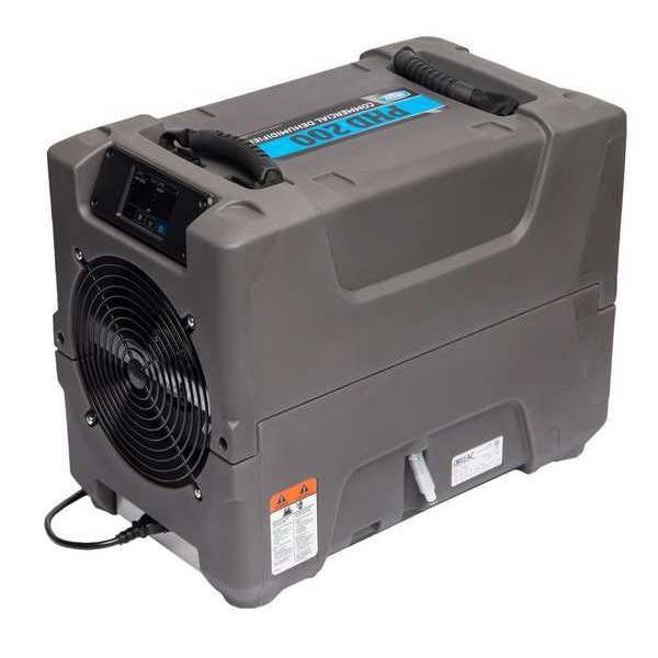 Industrial Compact Dehumidifier, ENERGY STAR, Rotomolded Polyethylene