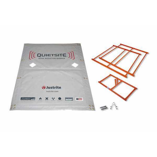 Noise Barrier Kit, 73 1/2 in L, 48 in W