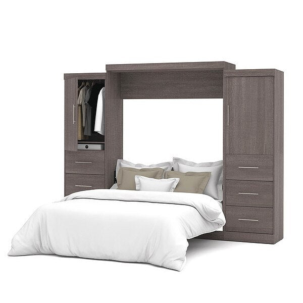 Queen Wall Bed Kit, Bark Gray, 115