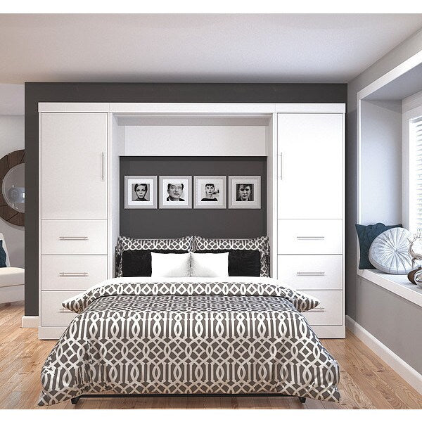 Full Wall Bed Kit, White, 109