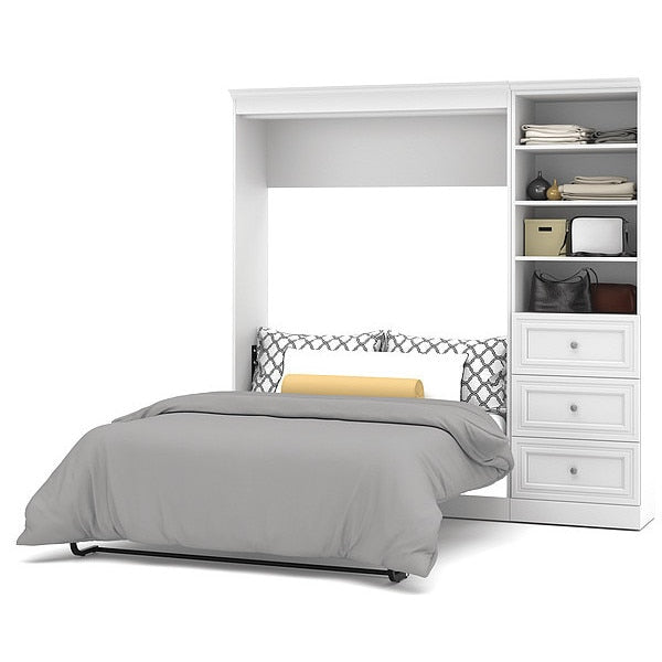 Full Wall Bed Kit, Whte, 84