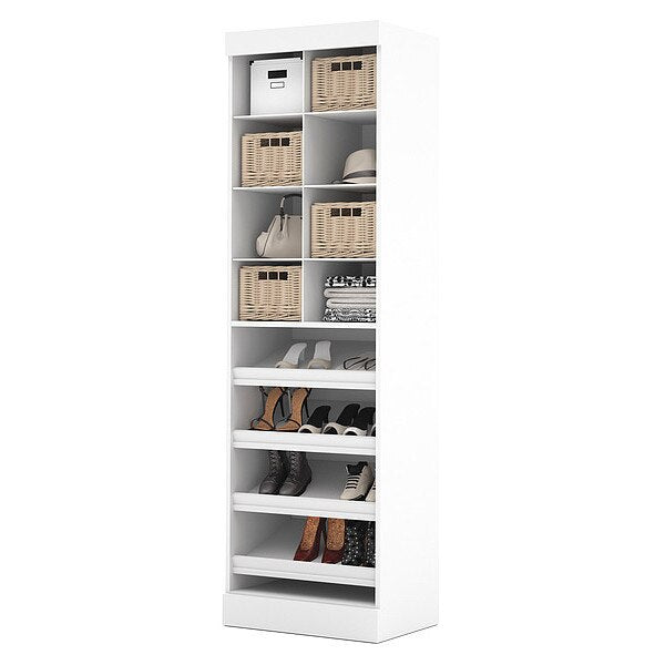 Multi-Storage Cubby, White, 25