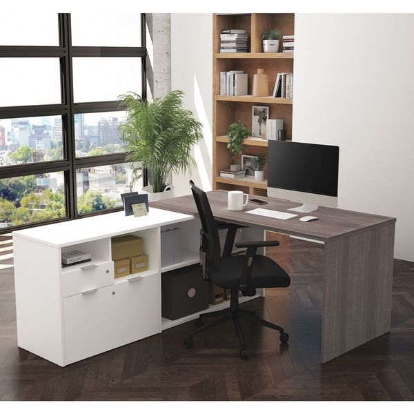 L Shaped Desk, 59.3