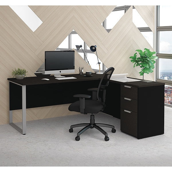 L Shaped Desk, 68.9