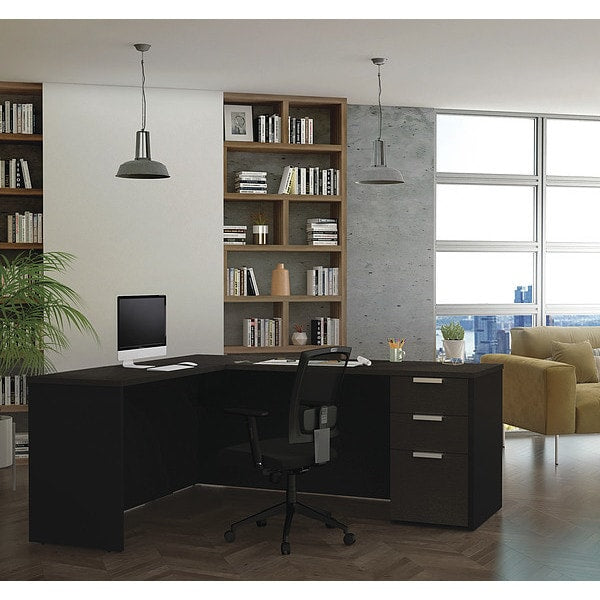 L Shaped Desk, 62-29/32