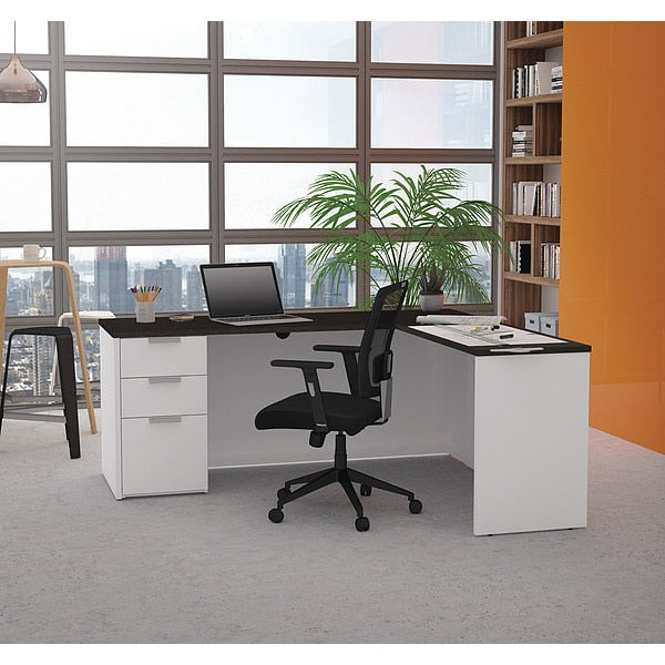 L Shaped Desk, 62.9