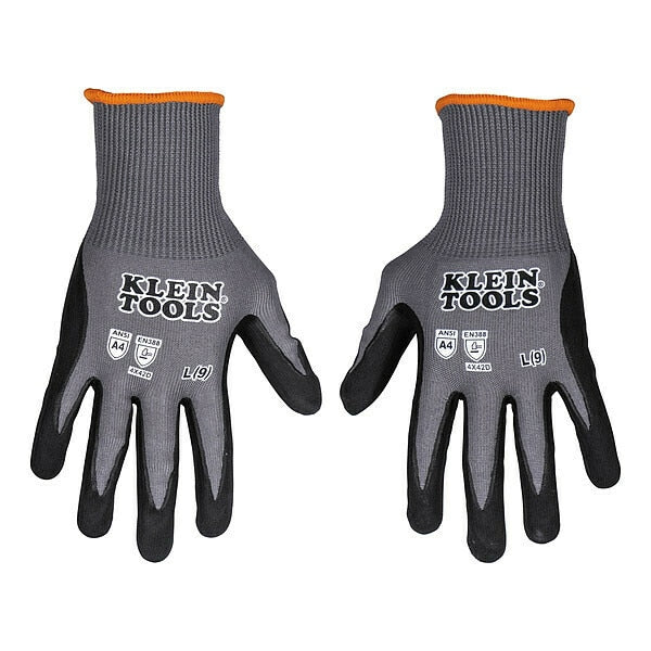 Knit Dipped Gloves, Cut Level A4, M