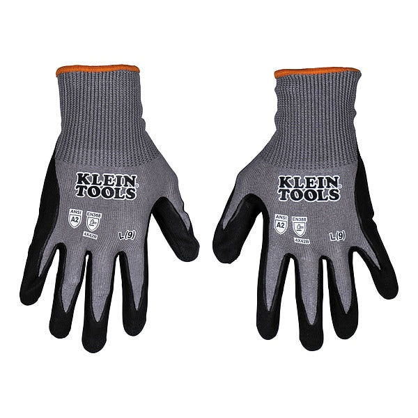 Knit Dipped Gloves, Cut Level A2, L