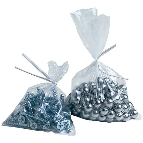 Open End Poly Bag, 1 mil, Clear