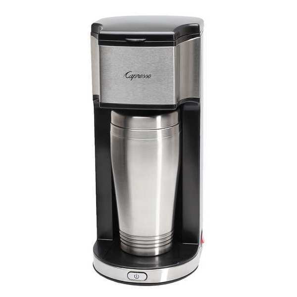 Stainless Single 16 oz Personal Coffeemaker