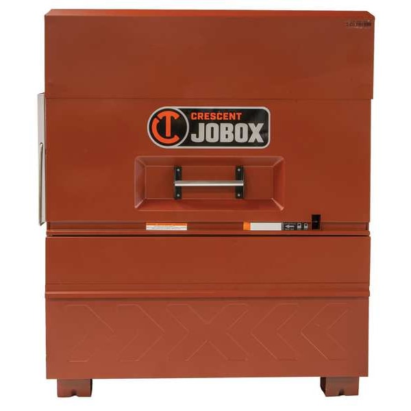 Piano-Style Jobsite Box, 57 in, Brown