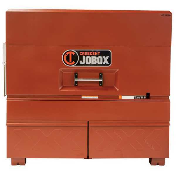 Piano-Style Jobsite Box, 57 in, Brown