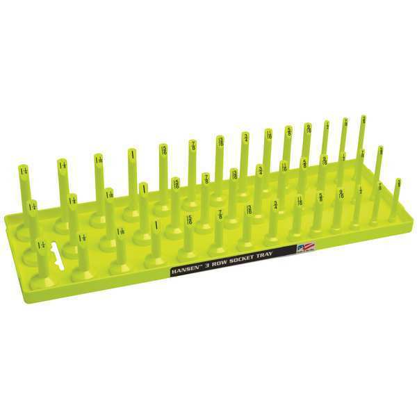 Socket Tray, Yellow, Plastic
