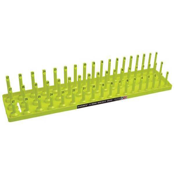 Socket Tray, Yellow, Plastic