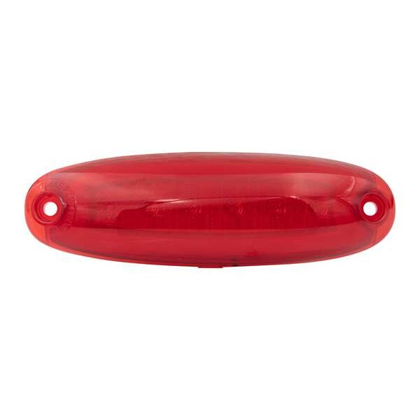 Oval Clearance Marker P2/P3/PC Red