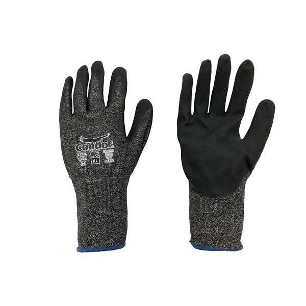 Cut-Resistant Gloves, Nitrile, S/7, PR