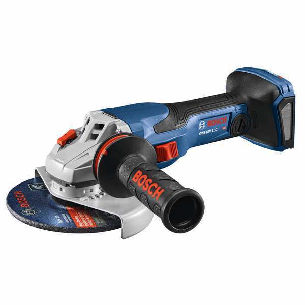 Angle Grinder, 18V DC, 5 in or 6 in Wheel Dia.