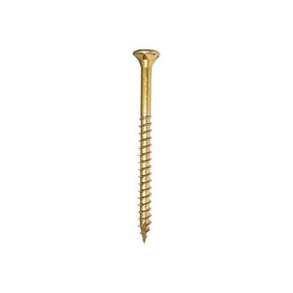 Deck Screw, #10 x 4-1/4 in, Climatek, Flat Head, Torx Drive, 800 PK