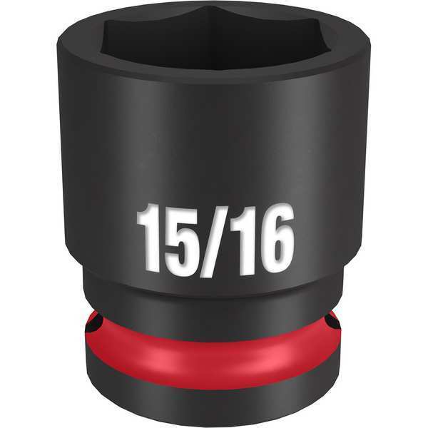 15/16 in. SHOCKWAVE Impact Duty 1/2 in. Drive Standard 6 Point Impact Socket