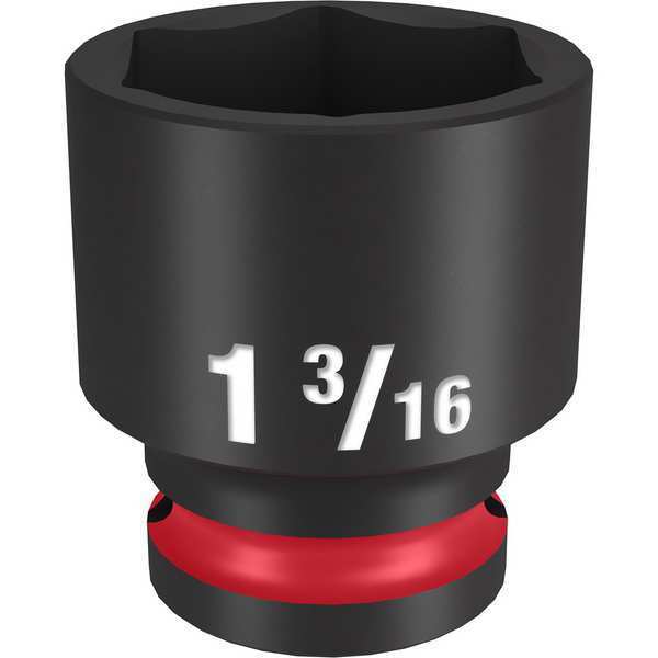 1-3/16 in. SHOCKWAVE Impact Duty 1/2 in. Drive Standard 6 Point Impact Socket