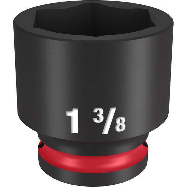 1-3/8 in. SHOCKWAVE Impact Duty 1/2 in. Drive Standard 6 Point Impact Socket