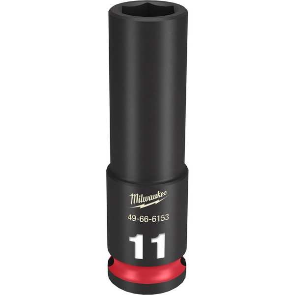 11mm SHOCKWAVE Impact Duty 3/8 in. Drive Deep Well 6 Point Impact Socket