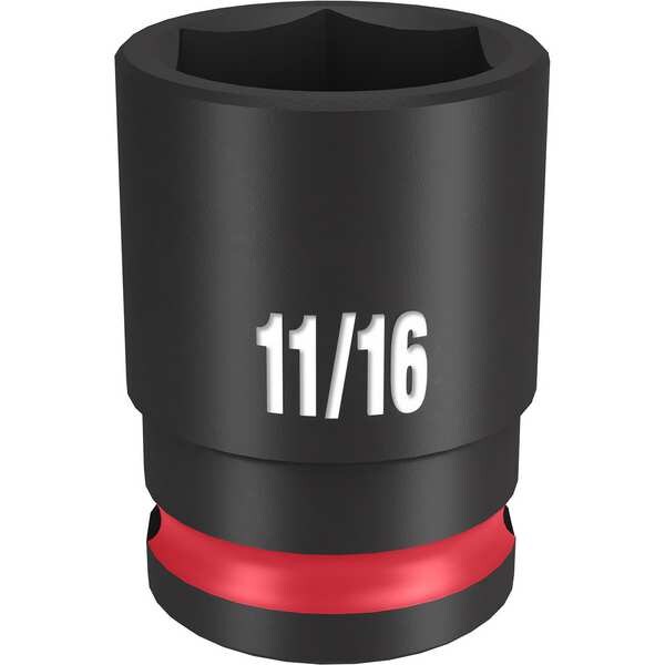 11/16 in. SHOCKWAVE Impact Duty 3/8 in. Drive Standard 6 Point Impact Socket